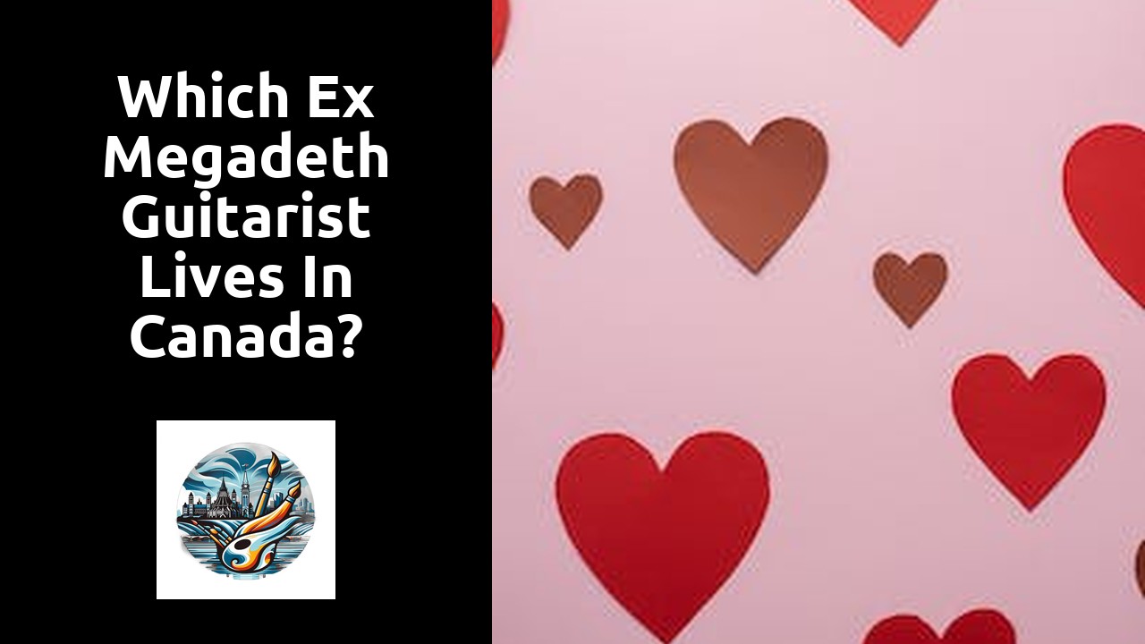 Which ex Megadeth guitarist lives in Canada?